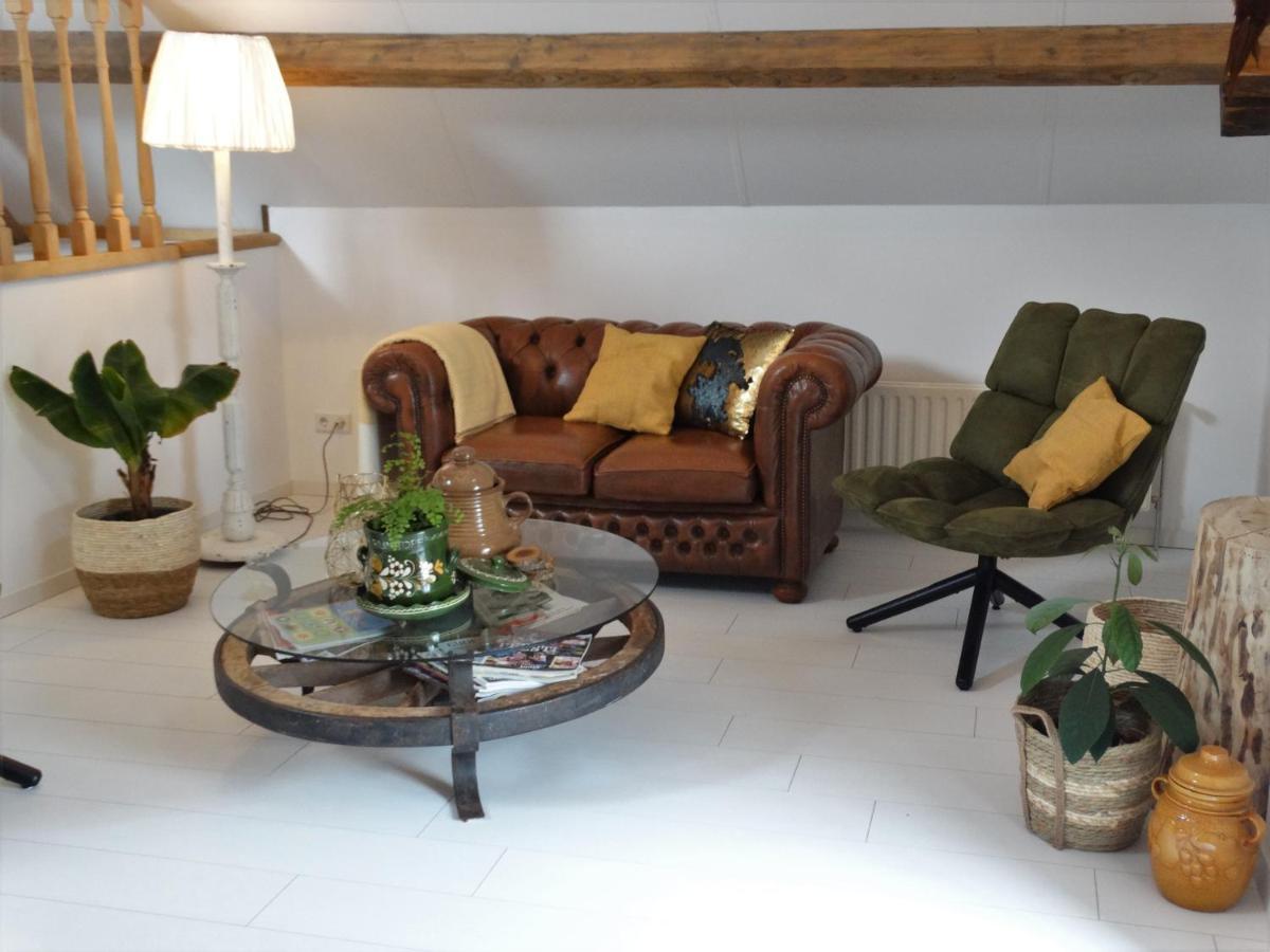 B&B Droom In De Polder -De Salon- Luxe Appartement Met Prive-Sauna Арнемайден Екстериор снимка