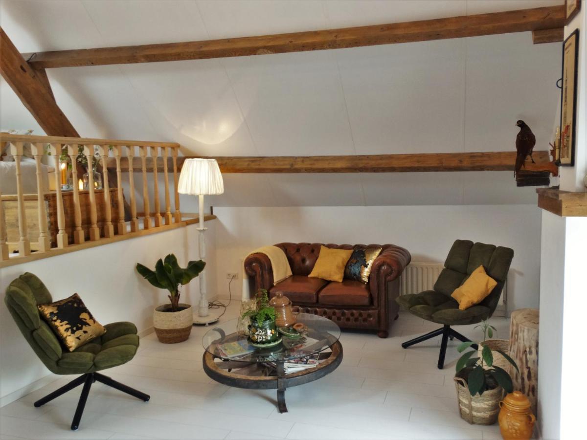 B&B Droom In De Polder -De Salon- Luxe Appartement Met Prive-Sauna Арнемайден Екстериор снимка