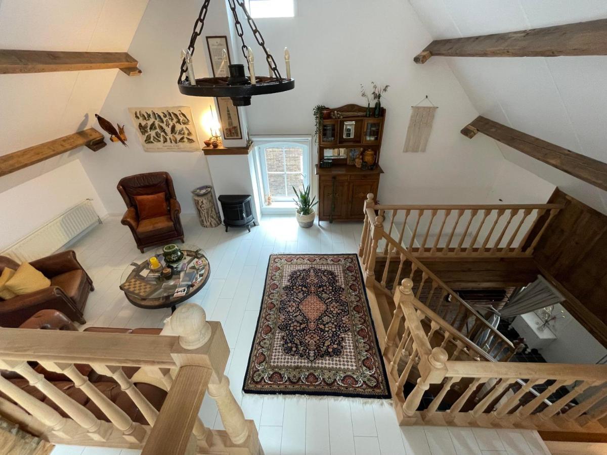 B&B Droom In De Polder -De Salon- Luxe Appartement Met Prive-Sauna Арнемайден Екстериор снимка