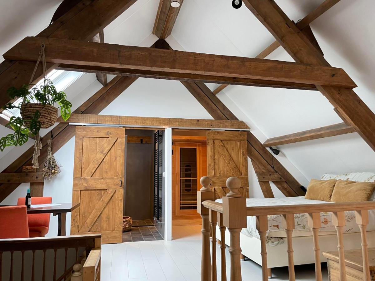 B&B Droom In De Polder -De Salon- Luxe Appartement Met Prive-Sauna Арнемайден Екстериор снимка