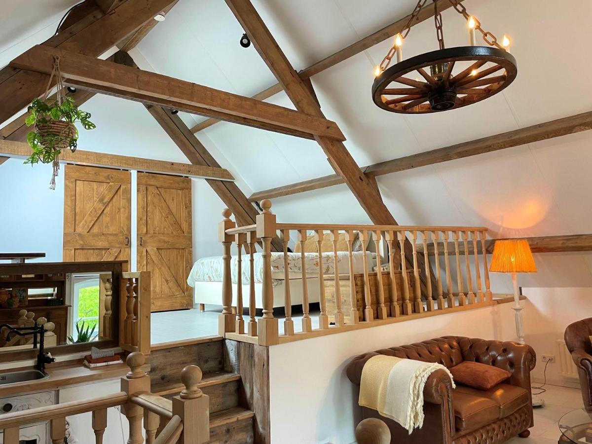 B&B Droom In De Polder -De Salon- Luxe Appartement Met Prive-Sauna Арнемайден Екстериор снимка