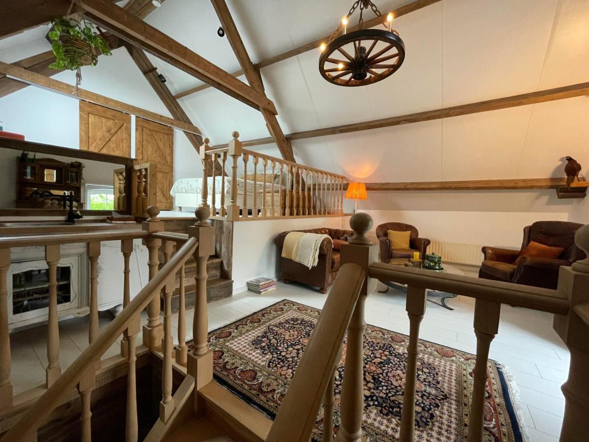 B&B Droom In De Polder -De Salon- Luxe Appartement Met Prive-Sauna Арнемайден Екстериор снимка