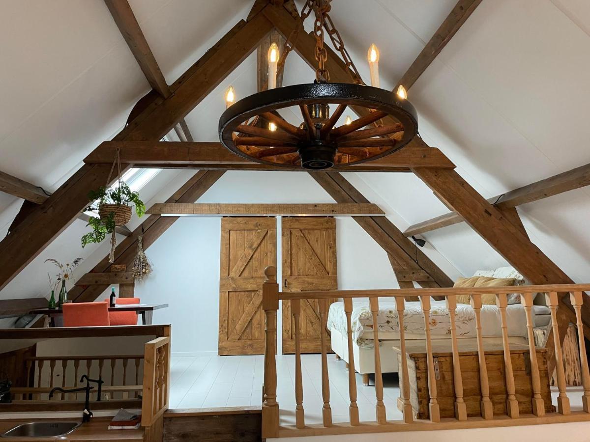 B&B Droom In De Polder -De Salon- Luxe Appartement Met Prive-Sauna Арнемайден Екстериор снимка