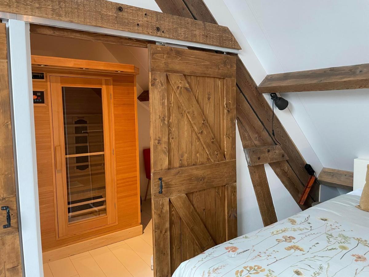 B&B Droom In De Polder -De Salon- Luxe Appartement Met Prive-Sauna Арнемайден Екстериор снимка
