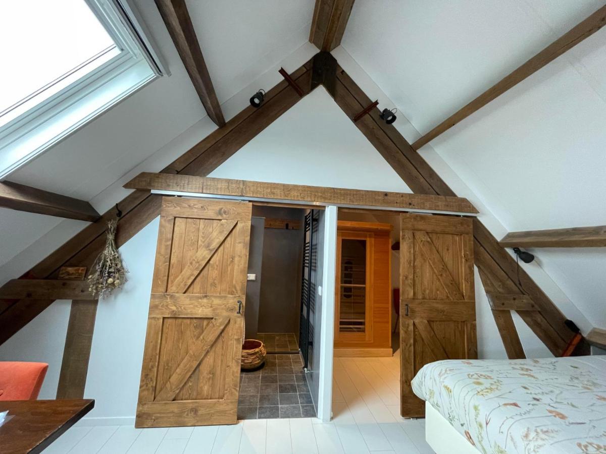 B&B Droom In De Polder -De Salon- Luxe Appartement Met Prive-Sauna Арнемайден Екстериор снимка