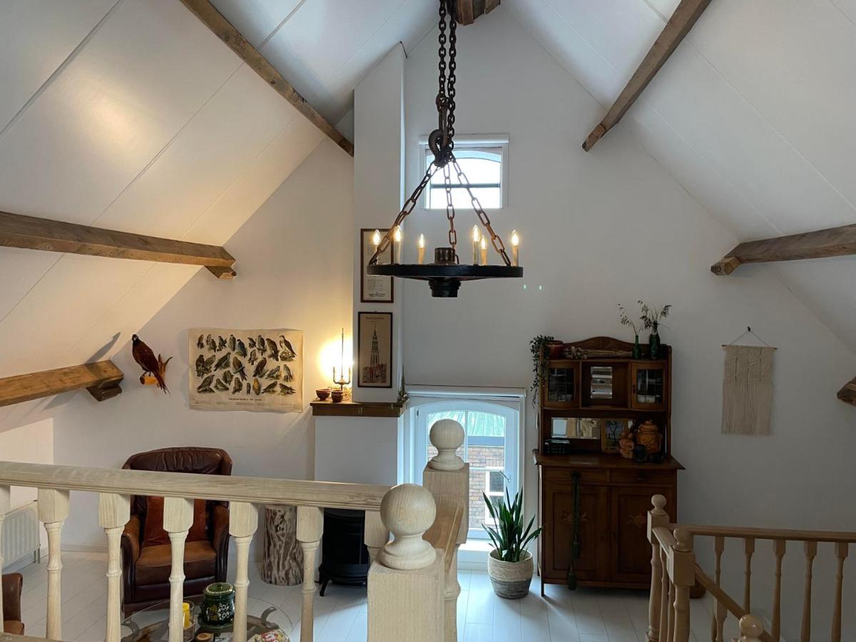 B&B Droom In De Polder -De Salon- Luxe Appartement Met Prive-Sauna Арнемайден Екстериор снимка